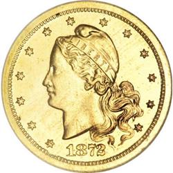 1872 $3 Amazonian Three Dollar, Judd-1236,