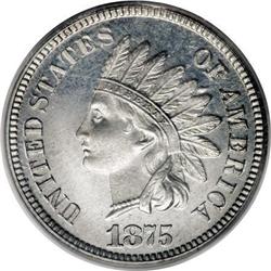 1875 1C One Cent, Judd-1384, Pollock-1528, R.8,