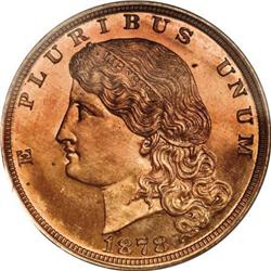 1878 $5 Judd-1574 PR66 Red PCGS