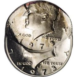 1973-S Kennedy Half--Triple-Struck, Second and
