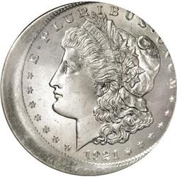 1921 $1 Morgan Dollar--Struck 15% Off