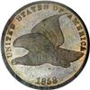 1858 P1C Flying Eagle Cent, Judd-192,