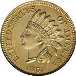 1859 P1C Indian Cent, Judd-228, Pollock-272,