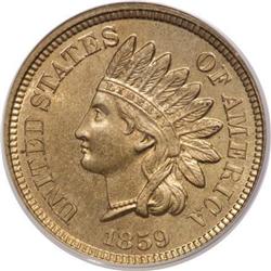 1859 P1C Indian Cent, Judd-228, Pollock-272,