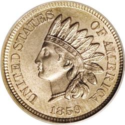 1859 P1C Indian Cent, Judd-228, Pollock-272,