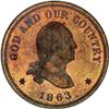 Image 1 : 1863 2C Two Cents, Judd-305, Pollock-370, R.4,
