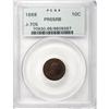 Image 3 : 1869 10C Standard Silver Ten Cents, Judd-705,