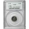 Image 3 : 1870 H10C Standard Silver Half Dime, Judd-809,
