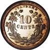 Image 2 : 1870 10C Standard Silver Ten Cents, Judd-825,