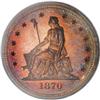 Image 1 : 1870 25C Standard Silver Quarter Dollar,