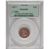 Image 3 : 1871 10C Judd-1085, PCGS PR64 RB