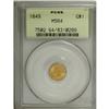 Image 3 : 1849 G$1 Open Wreath MS64 PCGS