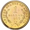 Image 2 : 1849-O G$1 MS63 PCGS