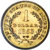 Image 2 : 1853 G$1 MS65 PCGS