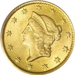 1853-O G$1 MS64 PCGS