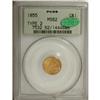 Image 3 : 1855 G$1 MS62 PCGS