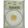 Image 3 : 1855-C G$1 VF25 PCGS