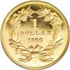 Image 2 : 1866 G$1 MS66 PCGS