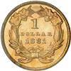Image 2 : 1881 G$1 MS68 PCGS