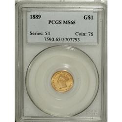 1889 G$1 MS65 PCGS
