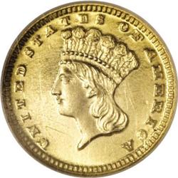 1889 G$1 MS67 Prooflike NGC