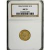 Image 1 : 1834 $2 1/2 Classic AU55 NGC