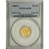 Image 3 : 1844-C $2 1/2 AU50 PCGS