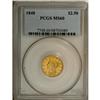 Image 3 : 1848 $2 1/2 MS60 PCGS