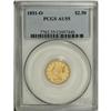 Image 1 : 1851-O $2 1/2 AU55 PCGS