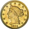 Image 1 : 1859-D $2 1/2 AU55 PCGS