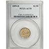 Image 3 : 1859-D $2 1/2 AU55 PCGS