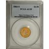 Image 1 : 1866-S $2 1/2 AU55 PCGS