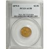Image 1 : 1879-S $2 1/2 AU58 PCGS