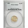 Image 3 : 1889 $2 1/2 MS65 PCGS