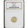 Image 3 : 1897 $2 1/2 MS65 NGC