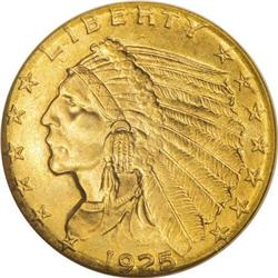 1925-D $2 1/2 MS65 NGC