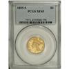 Image 3 : 1855-S $3 XF45 PCGS