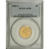 Image 3 : 1856-S $3 AU50 PCGS