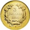 Image 2 : 1856-S $3 AU55 NGC
