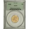 Image 1 : 1868 $3 AU53 PCGS