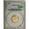 Image 1 : 1874 $3 AU58 PCGS
