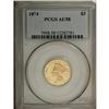 Image 3 : 1874 $3 AU58 PCGS
