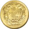 Image 2 : 1878 $3 MS63 ICG