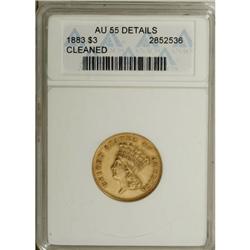 1883 $3 AU55 Details ANACS