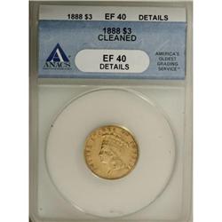 1888 $3 XF40 ANACS