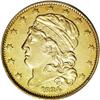 1834 $5 Capped Head, Plain 4 AU50 ANACS