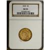 Image 1 : 1835 $5 AU55 NGC