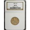 Image 1 : 1836 $5 AU53 NGC