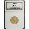 Image 1 : 1836 $5 AU55 NGC