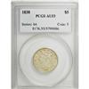 Image 3 : 1838 $5 AU53 PCGS